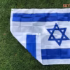 Israel National Flag 4x5ft Hanging Polyester ISR IL Israeli National Flags Banner home Decoration
