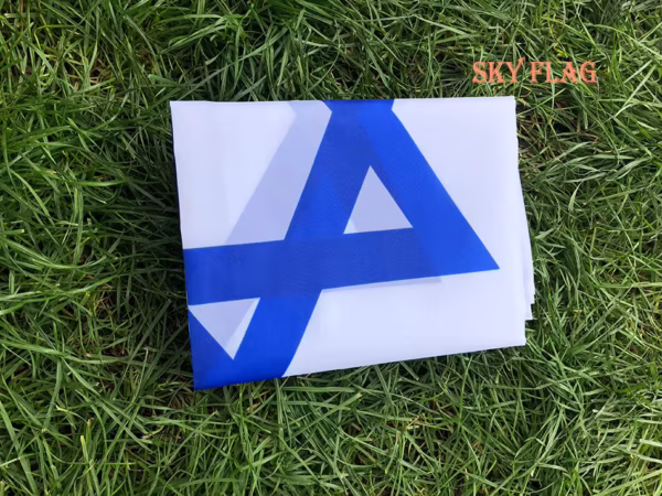 Israel National Flag 4x5ft Hanging Polyester ISR IL Israeli National Flags Banner home Decoration